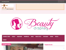 Tablet Screenshot of beautydisplay.com.br
